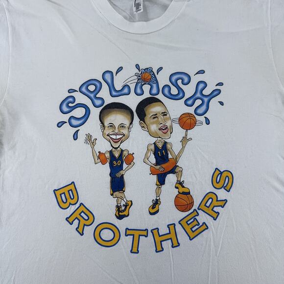 Golden State Warriors Shirt Mens Large Splash Brothers NBA Basketball Tee USA - Picture 1 of 6